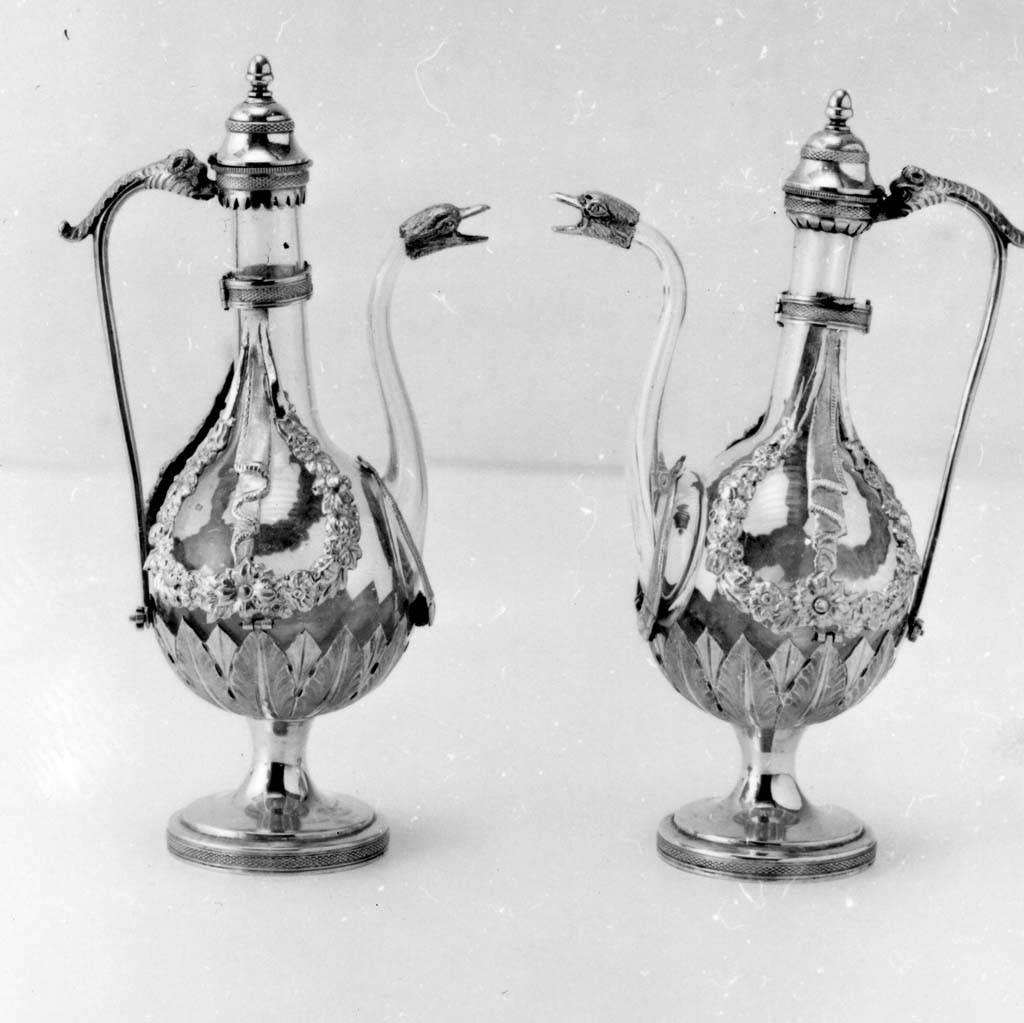 ampolline, coppia - bottega italiana (inizio sec. XIX)