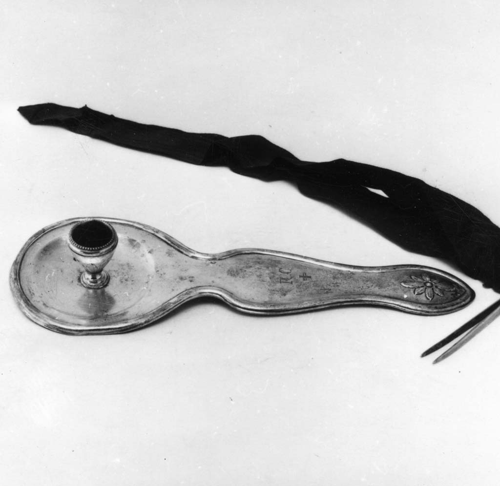 palmatoria - bottega italiana (inizio sec. XIX)