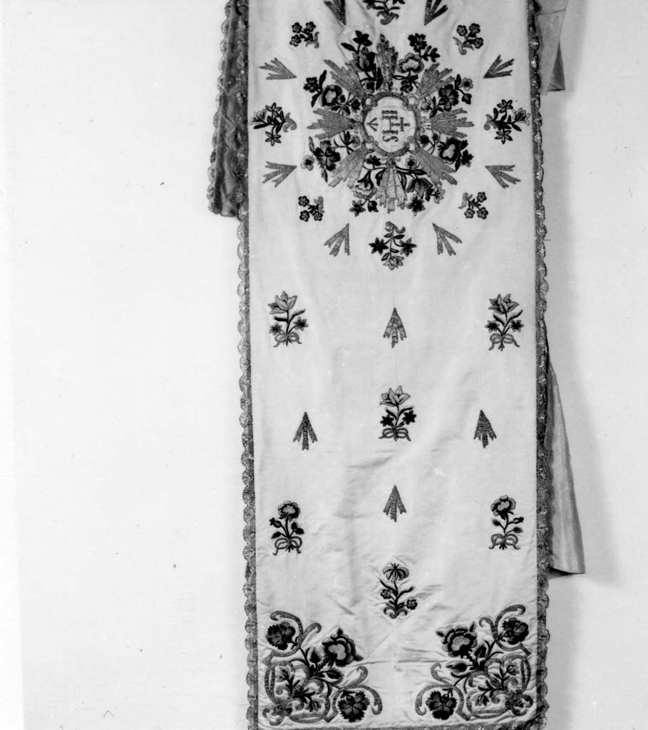 velo omerale - manifattura italiana (sec. XIX)