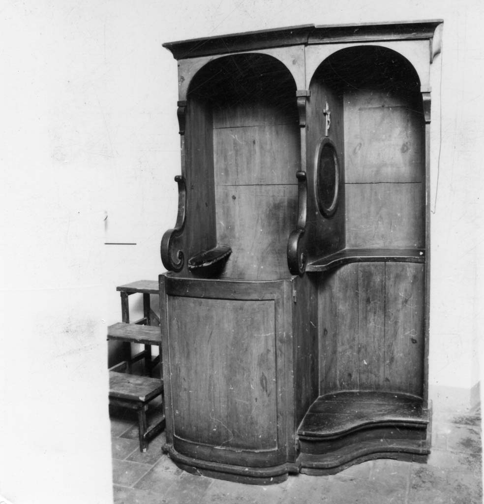 confessionale - bottega toscana (sec. XIX)