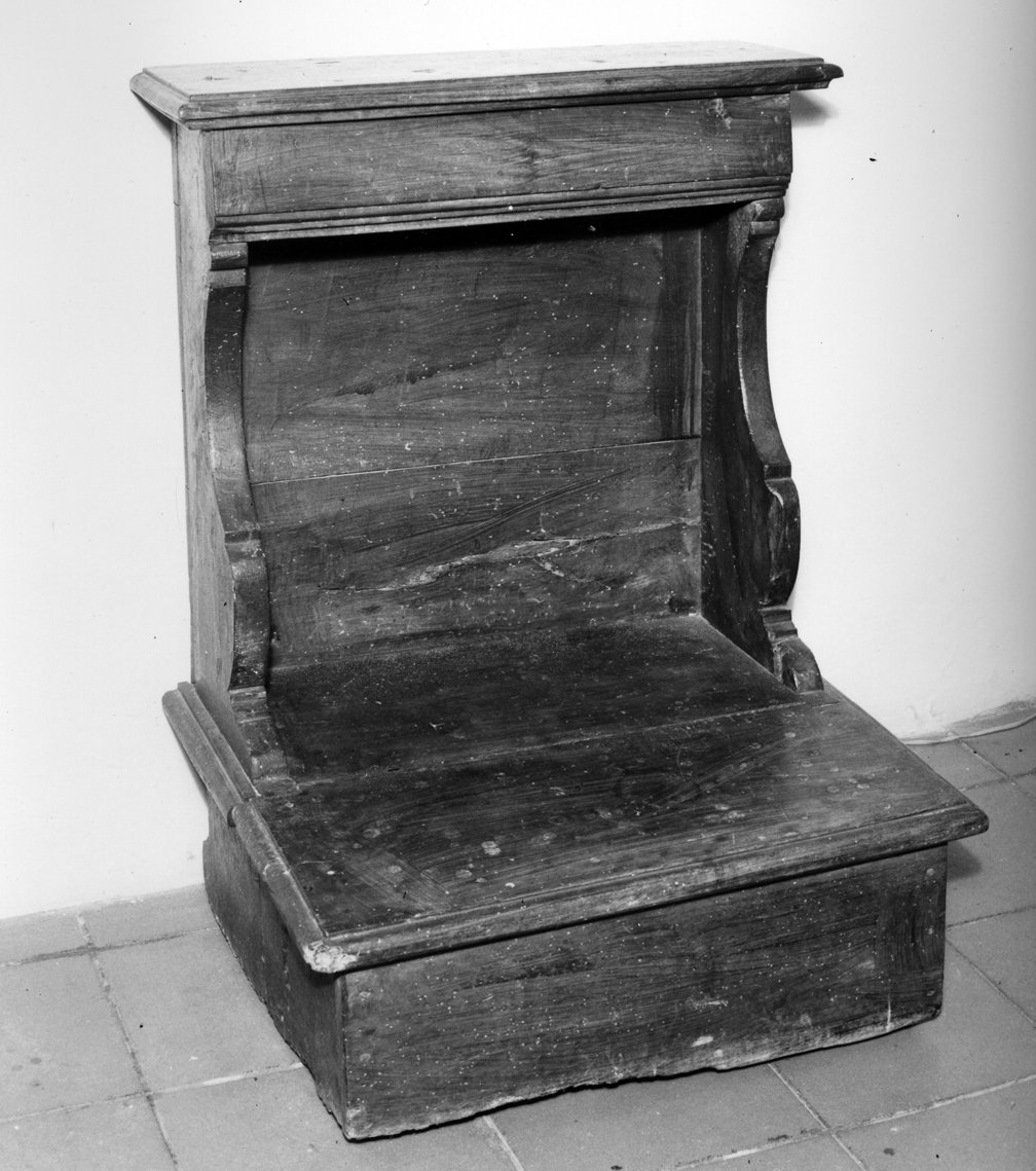 inginocchiatoio - bottega toscana (sec. XIX)