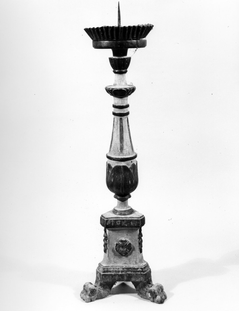 candeliere, serie - bottega toscana (sec. XVIII)