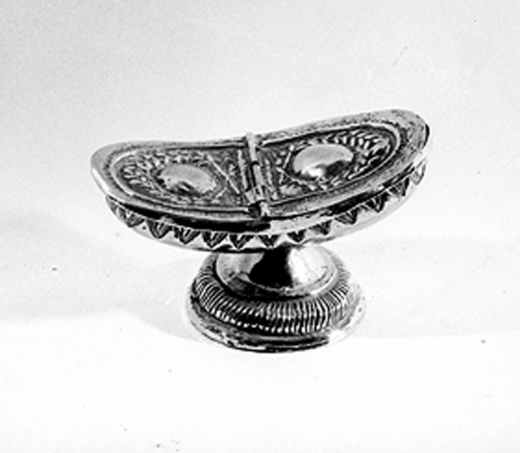 navicella portaincenso - bottega toscana (sec. XVIII)