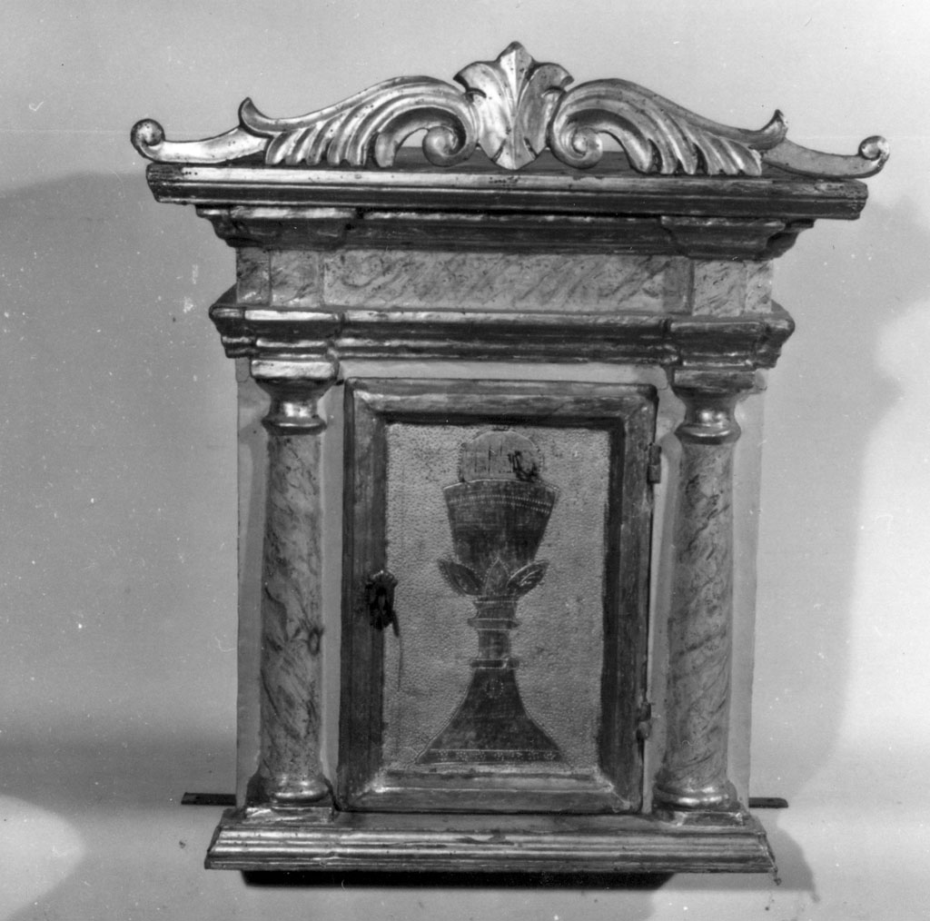 ciborio - bottega toscana (fine sec. XVIII)