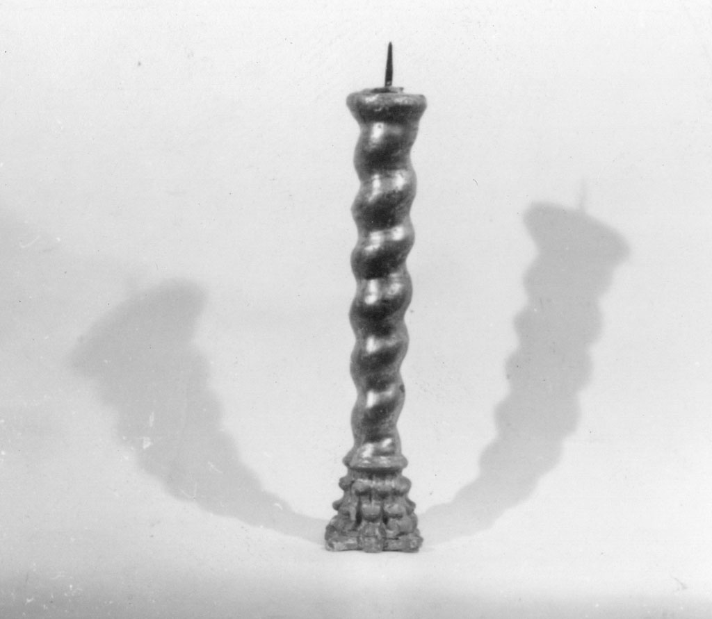 candeliere, coppia - bottega toscana (fine sec. XVIII)