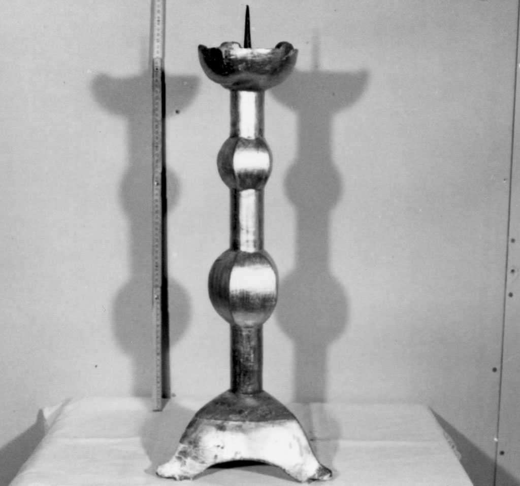 candelabro, serie - bottega toscana (seconda metà sec. XIX)