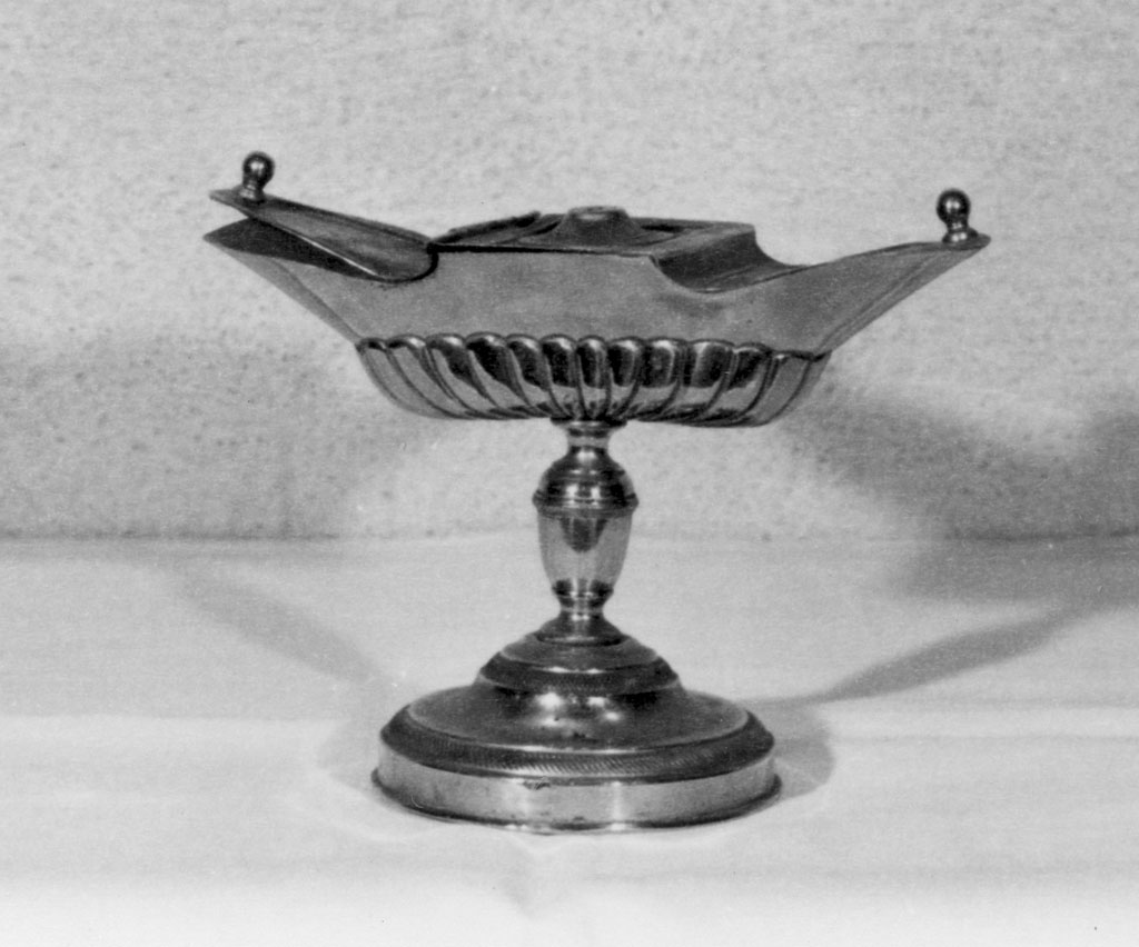 navicella portaincenso - bottega toscana (seconda metà sec. XIX)