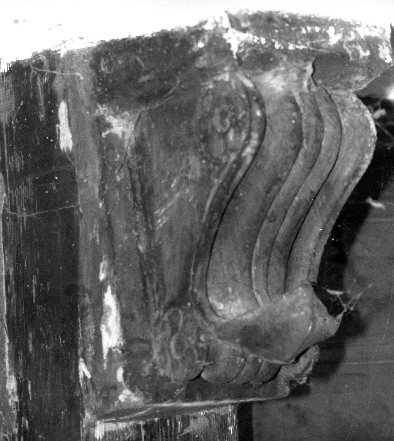 mensola, elemento d'insieme - bottega toscana (sec. XX)