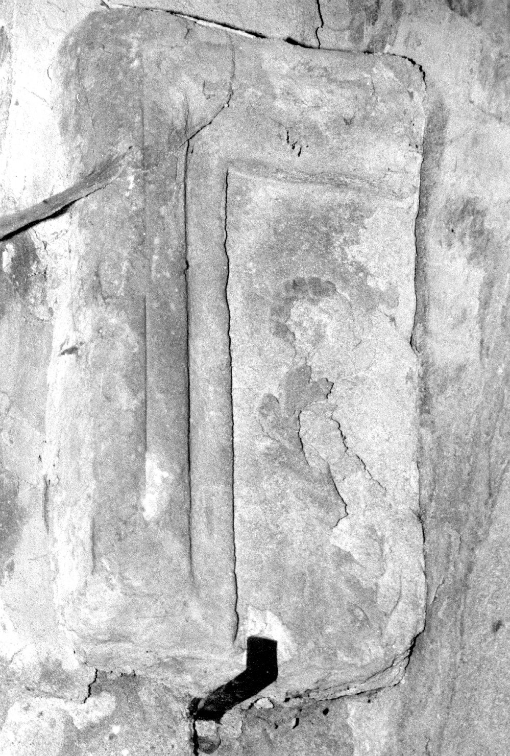 lastra, frammento - bottega fiorentina (sec. XV)