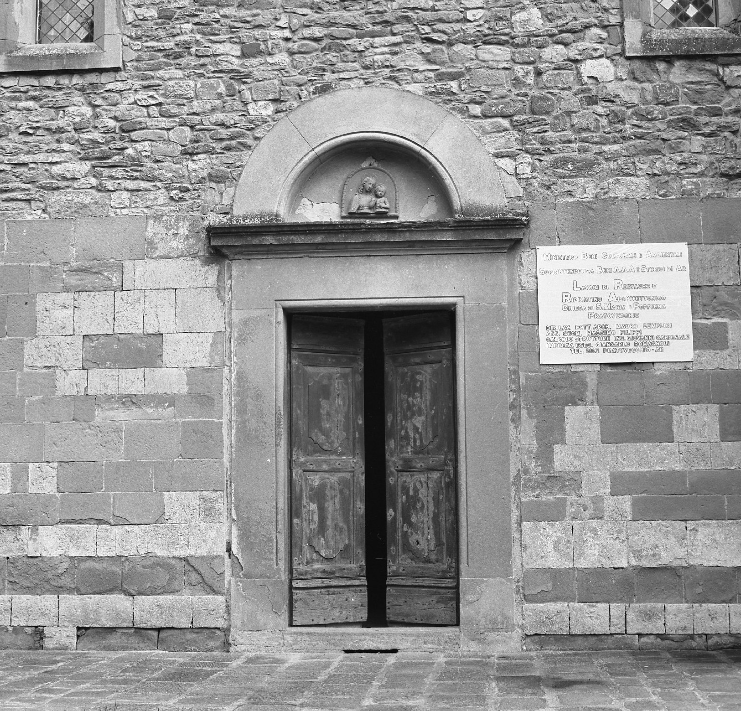 portale - bottega aretina (sec. XVIII)