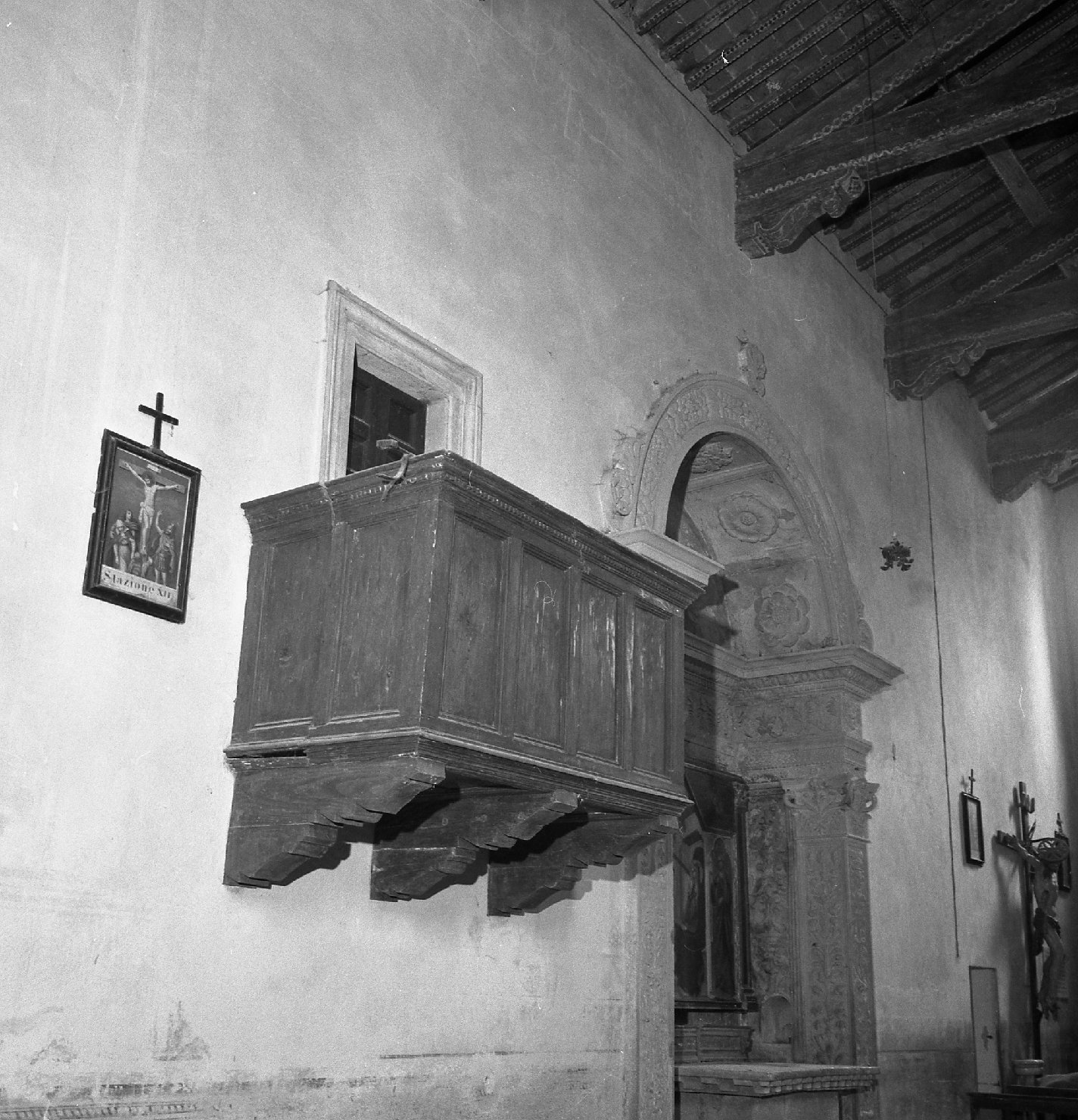 pulpito - bottega aretina (sec. XVII)