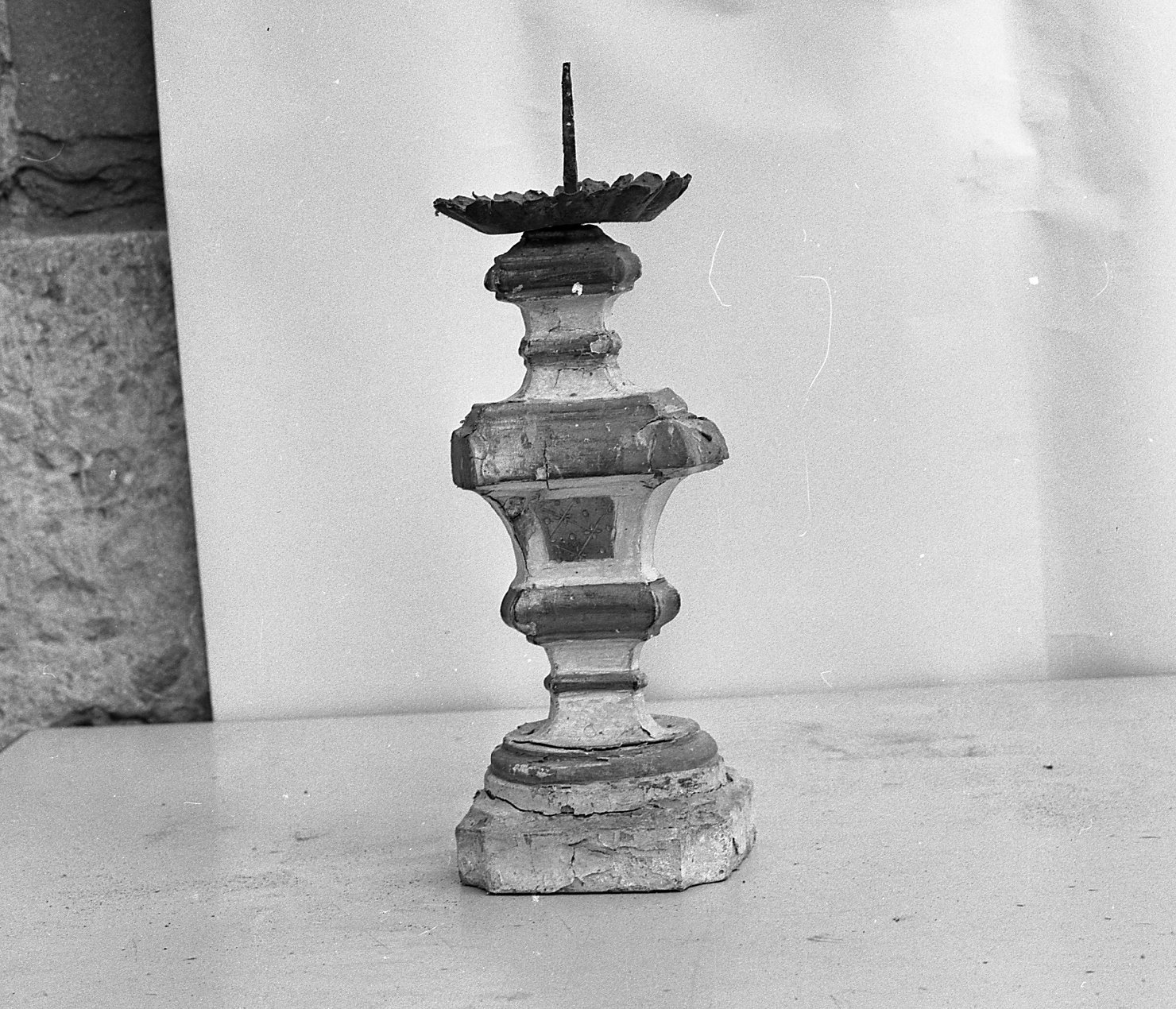 candeliere, coppia - bottega aretina (sec. XVIII)