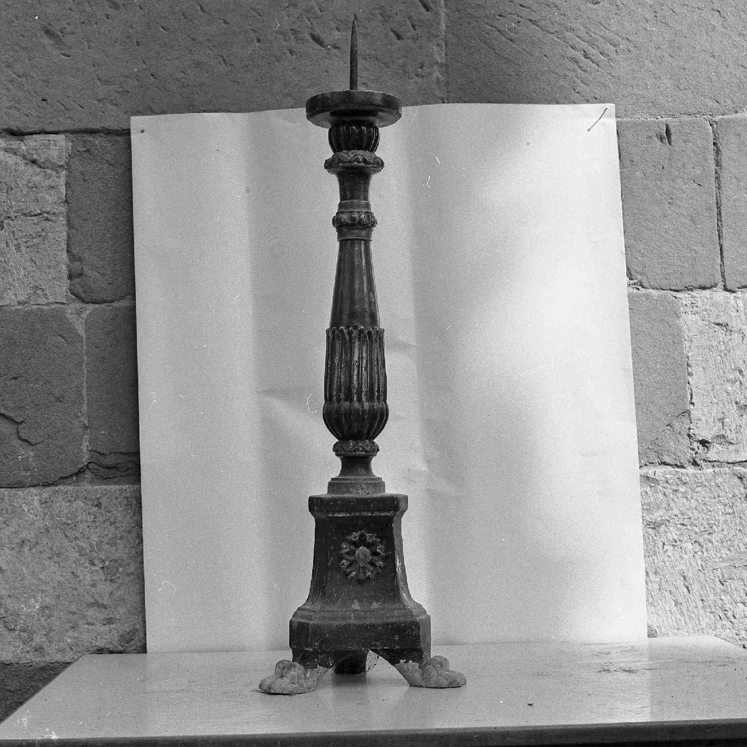 candelabro - bottega aretina (sec. XVIII)