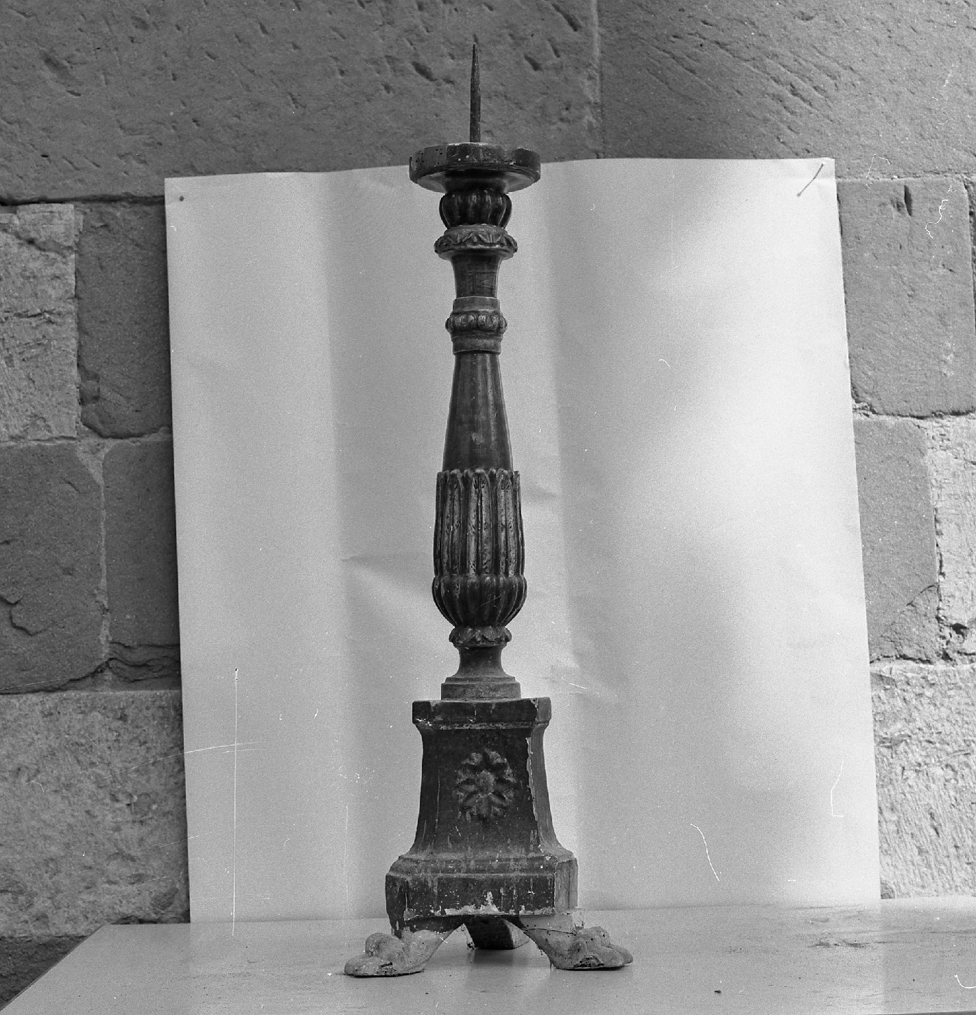 candeliere - bottega aretina (sec. XVIII)