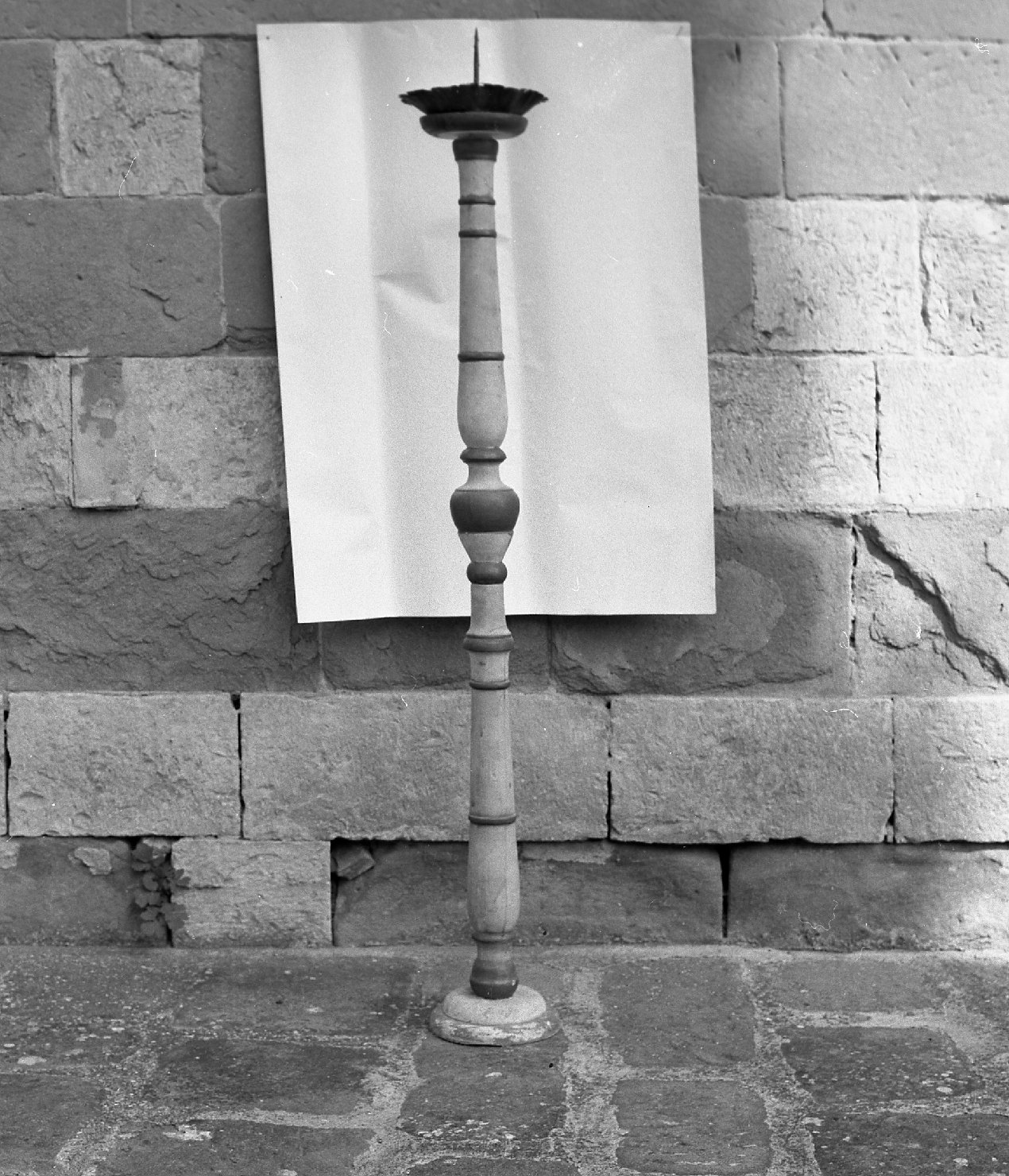 candelabro, serie - bottega aretina (sec. XVIII)