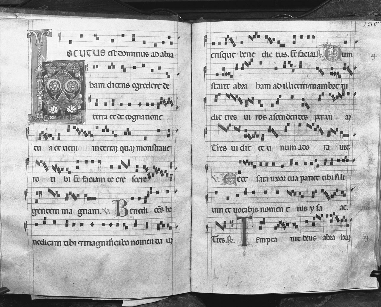 antifonario - ambito aretino (terzo quarto sec. XIII)