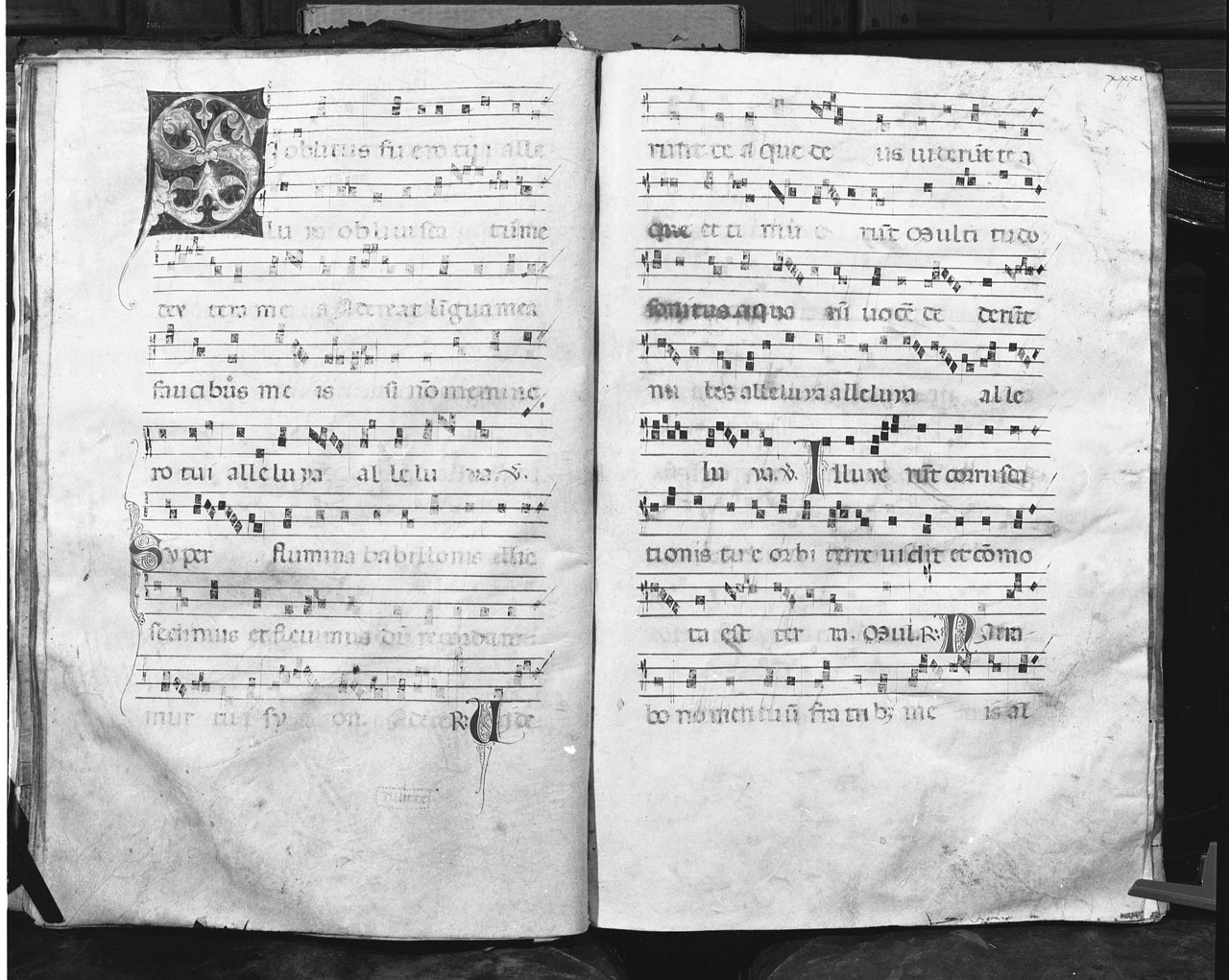 antifonario - ambito aretino, ambito senese, ambito umbro (terzo quarto sec. XIII)