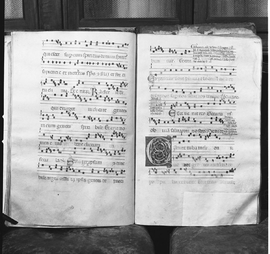 antifonario - ambito aretino (terzo quarto sec. XIII)