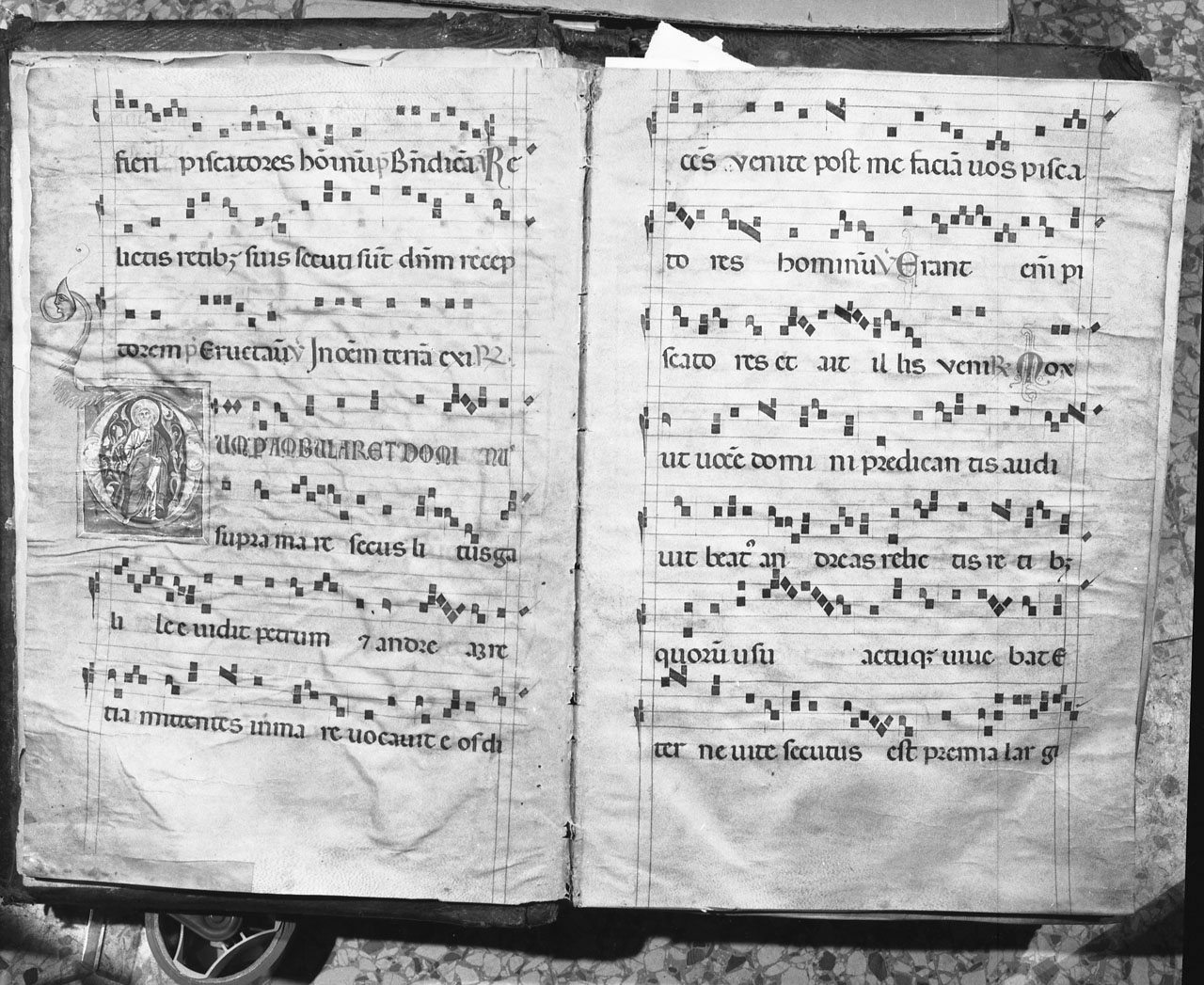 antifonario - ambito aretino (terzo quarto sec. XIII)