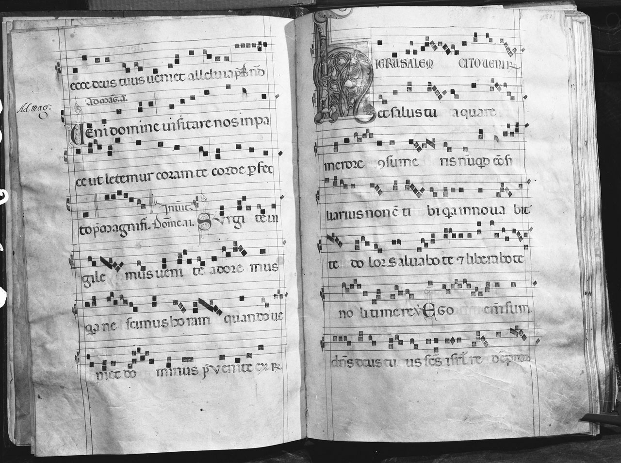 antifonario - ambito aretino (terzo quarto sec. XIII)