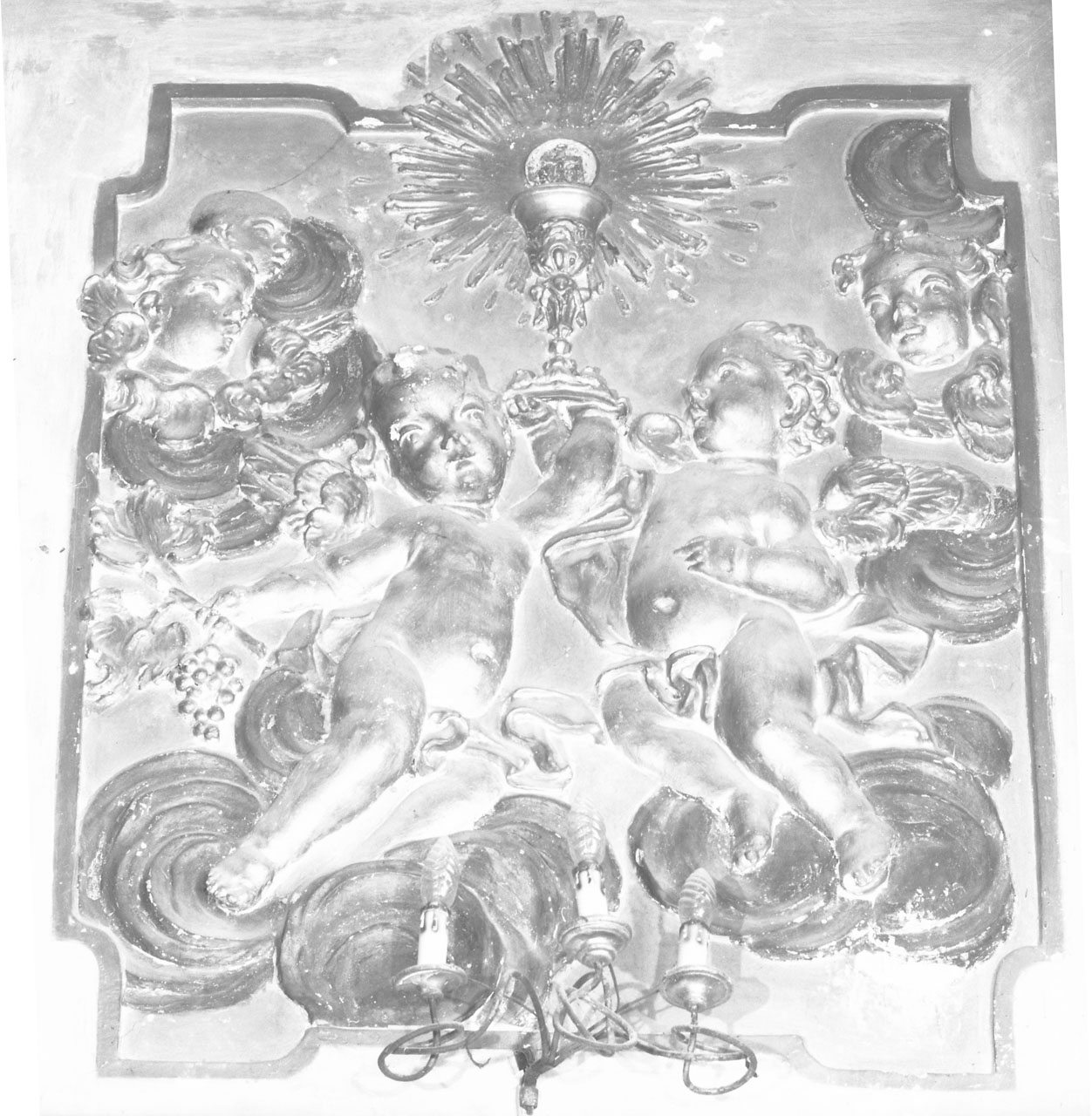 pannello - bottega italiana (metà sec. XVIII)