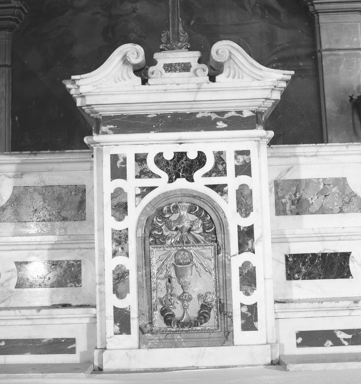 tabernacolo - bottega italiana (prima metà sec. XVIII)