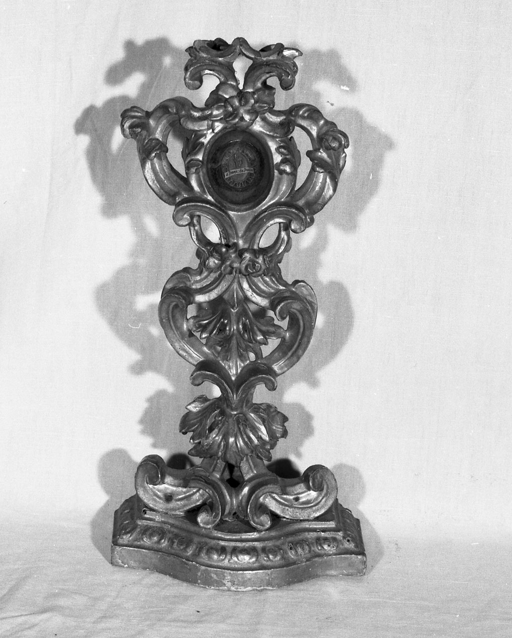 reliquiario-ostensorio - bottega aretina (sec. XVIII)