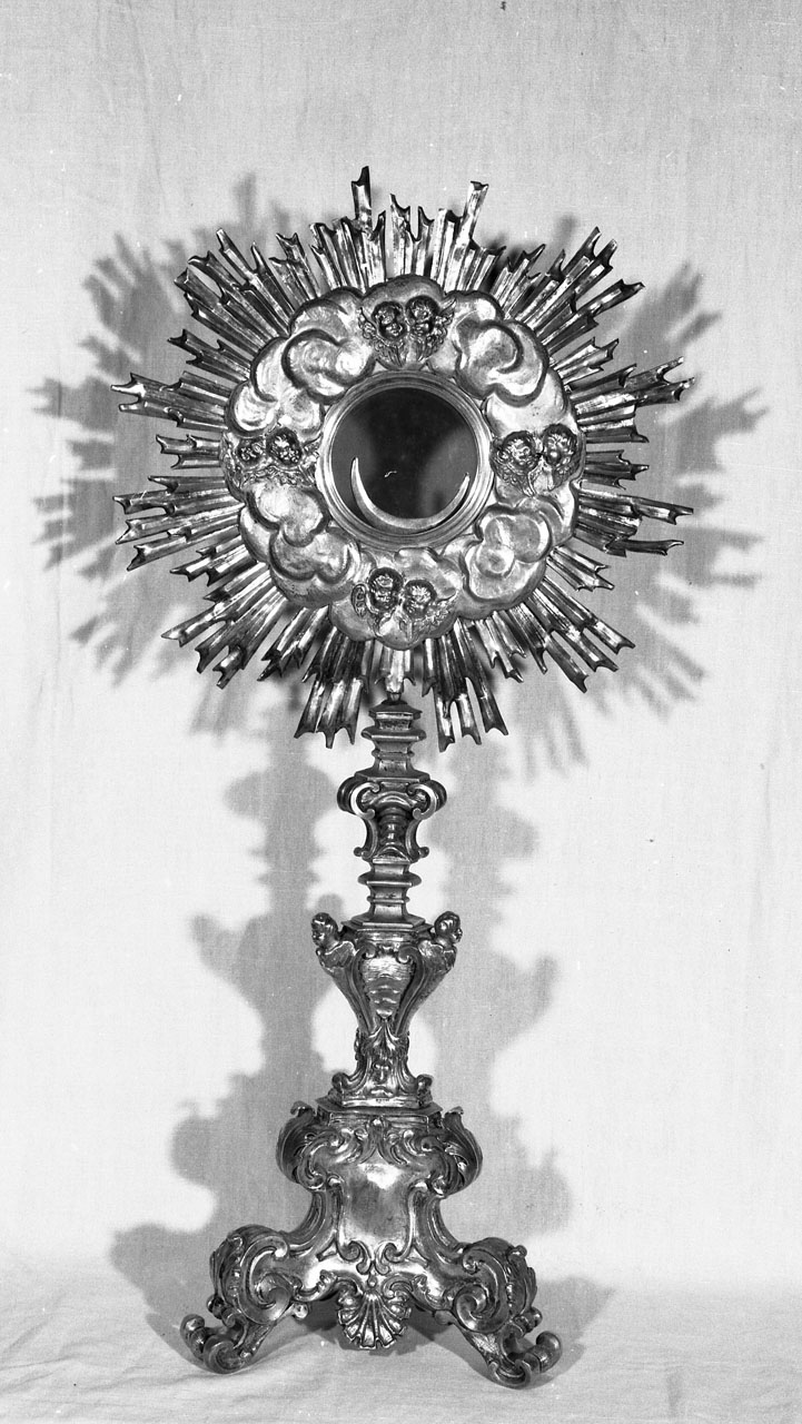 ostensorio - bottega fiorentina (sec. XVIII)