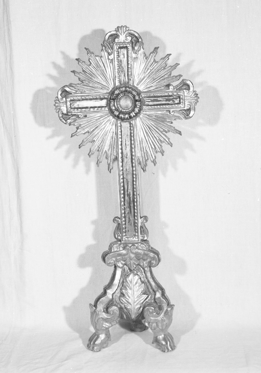 croce - bottega aretina (fine/inizio secc. XVIII/ XIX)