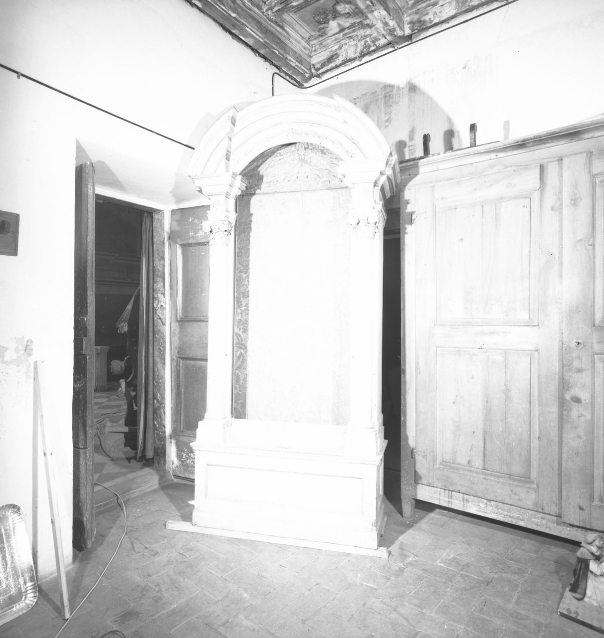 nicchia - bottega italiana (fine/inizio secc. XVIII/ XIX)