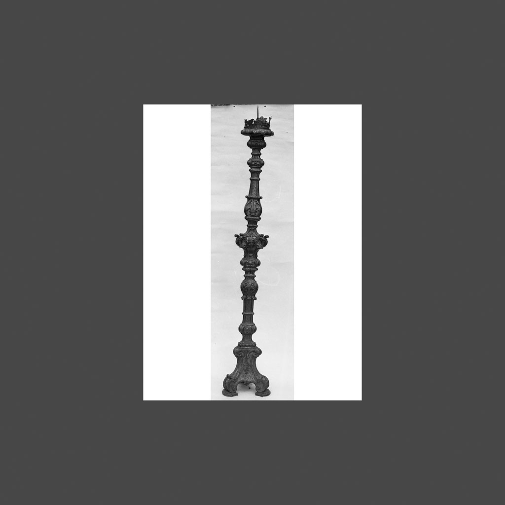 candeliere - ambito aretino (sec. XVIII)