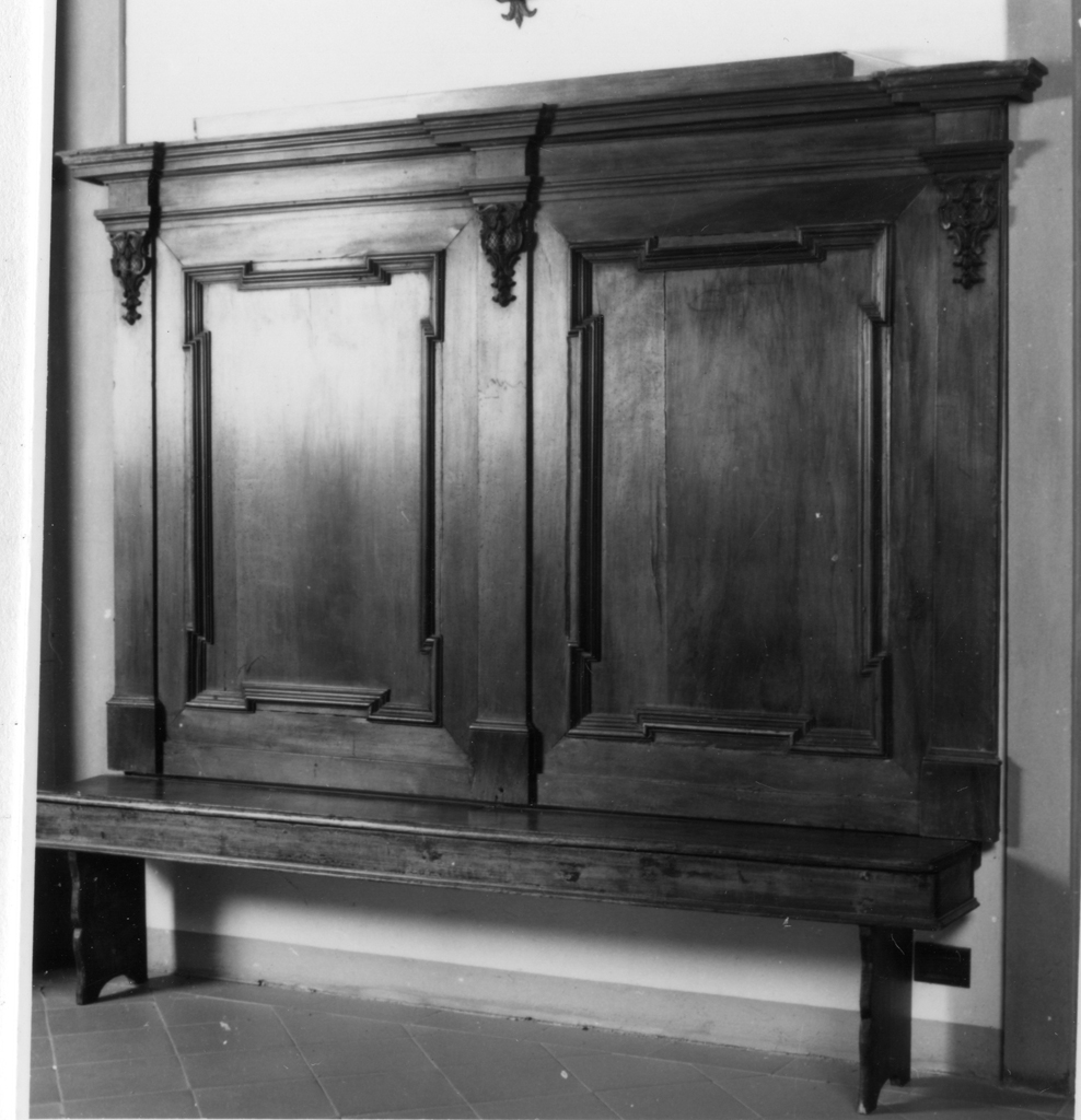 stalli del coro, serie - bottega toscana (sec. XVIII)