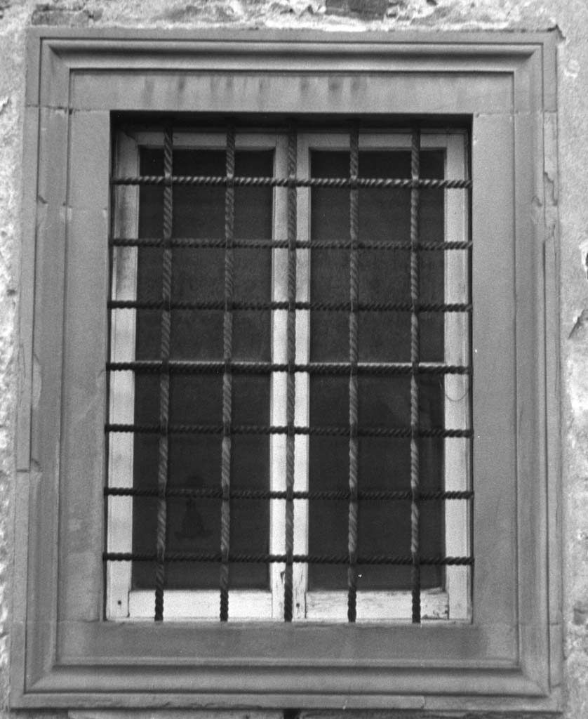 mostra di finestra, opera isolata - bottega toscana (fine/inizio secc. XV/ XVI)