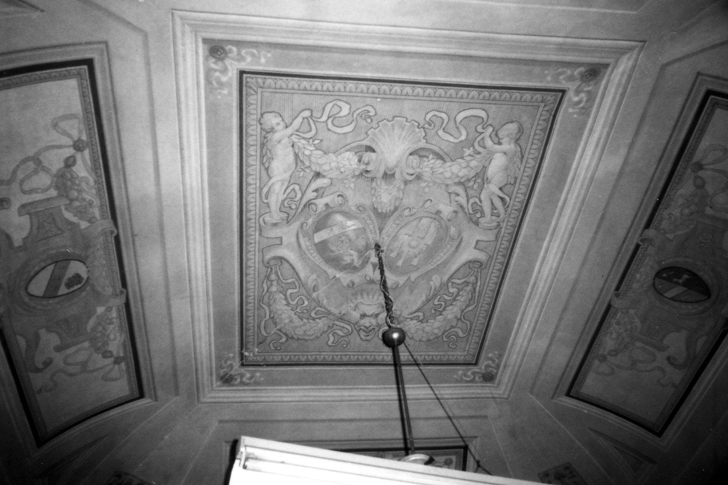 soffitto dipinto - bottega toscana (primo quarto sec. XX)