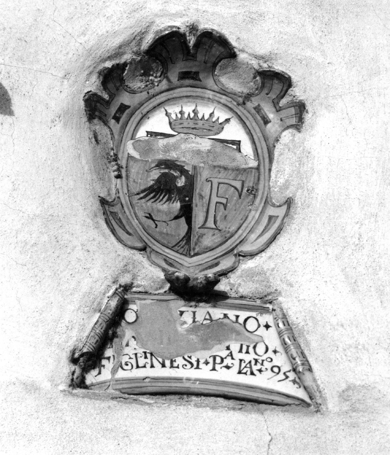 stemma (rilievo, elemento d'insieme) - manifattura toscana (sec. XV)