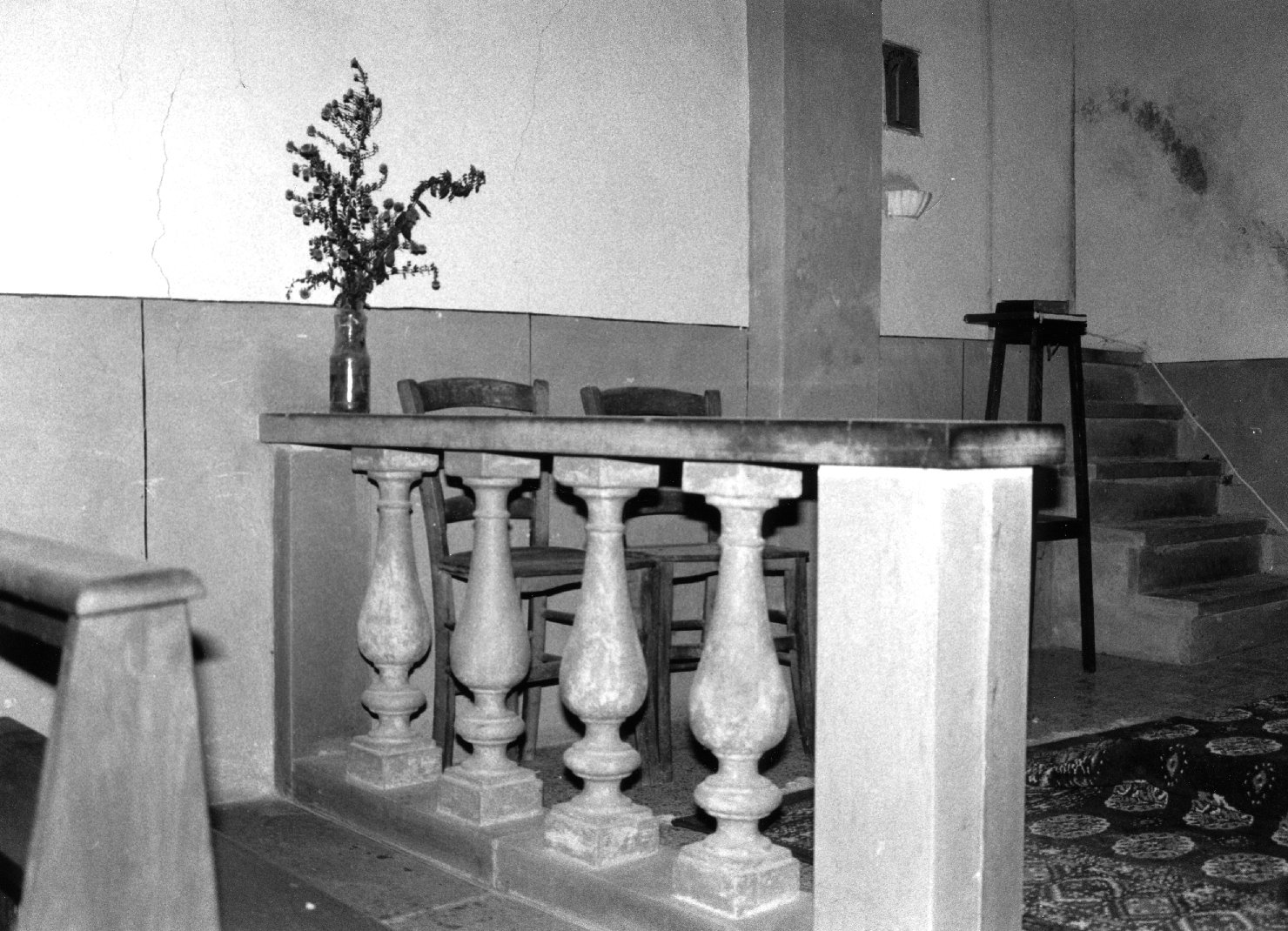 balaustrata, serie - bottega toscana (inizio sec. XVII)