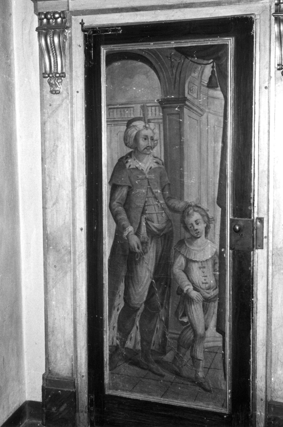 porta - ad un battente - bottega toscana (sec. XVII)