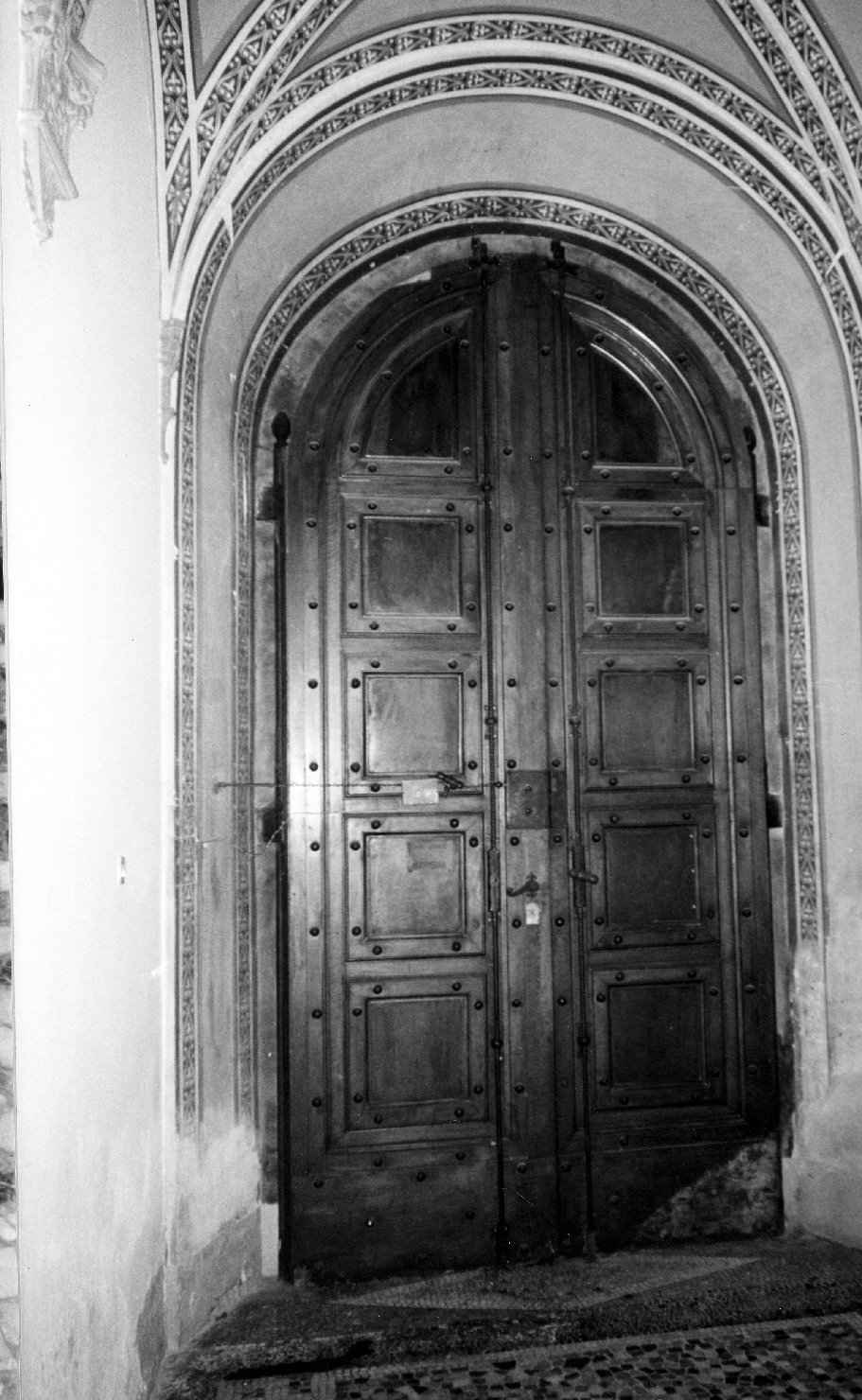 portone - a due battenti - bottega italiana (primo quarto sec. XX)