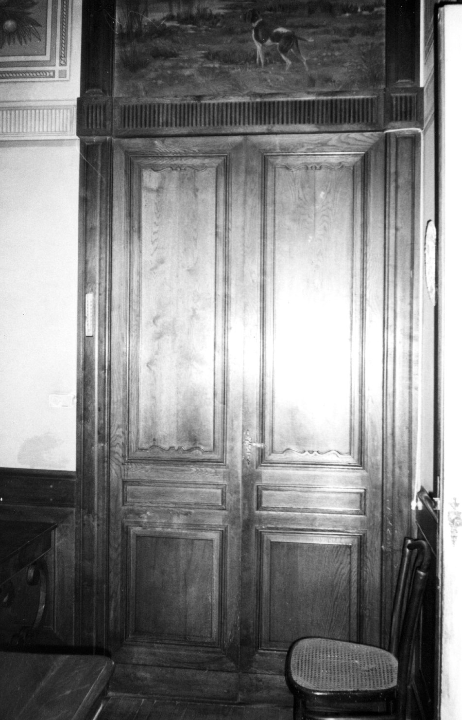 porta - a due battenti - bottega toscana (primo quarto sec. XX)