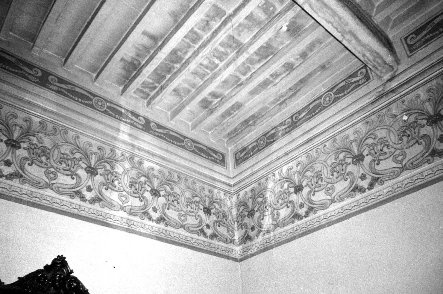 decorazione pittorica - bottega toscana (primo quarto sec. XX)