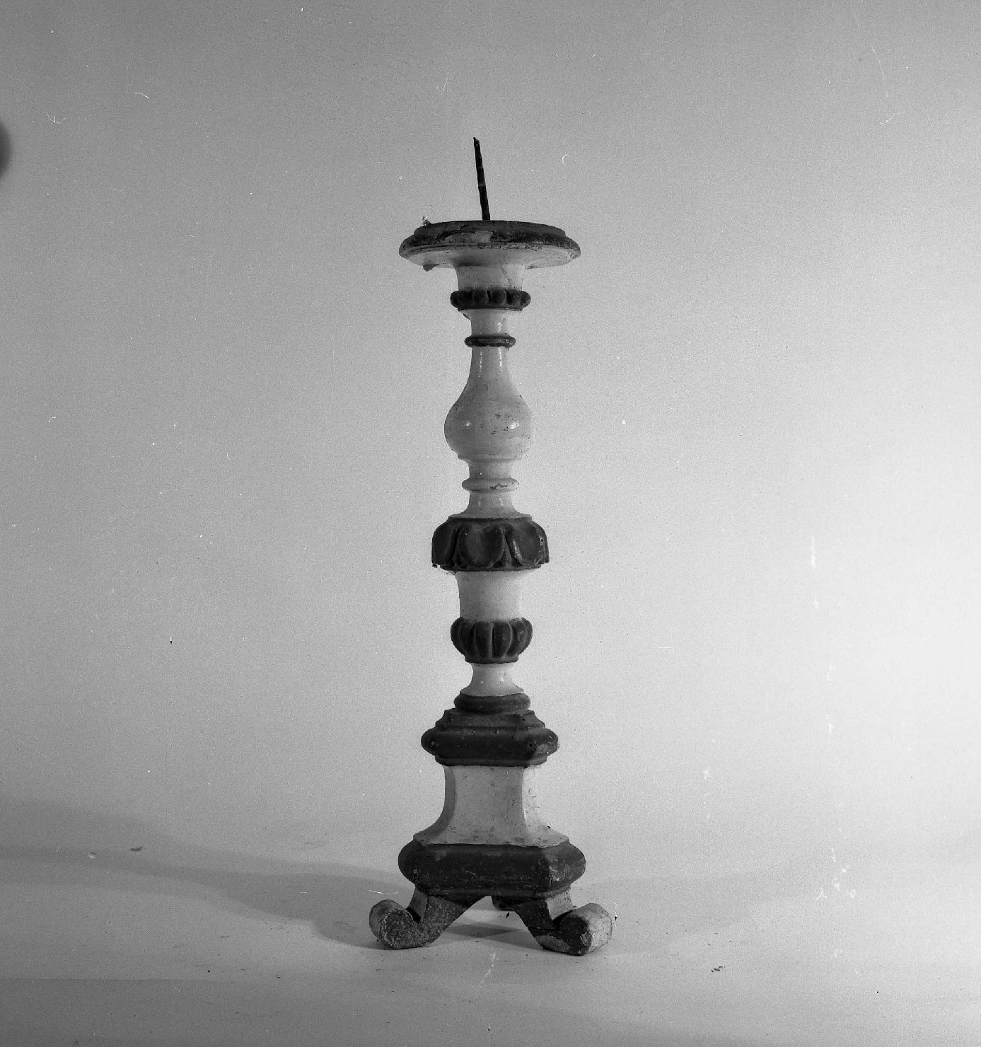 candeliere, serie - bottega toscana (fine sec. XVIII)