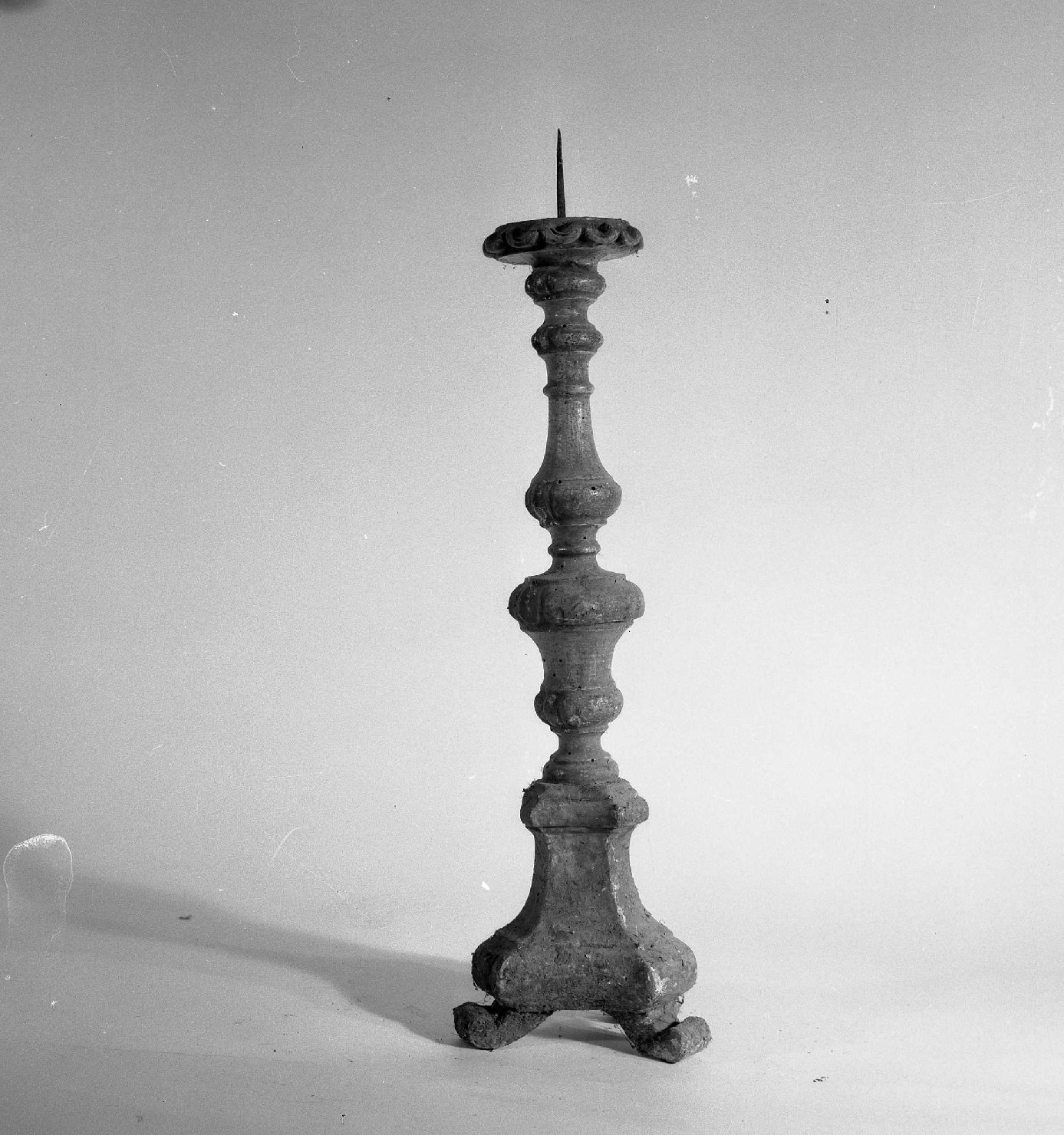 candeliere, serie - bottega aretina (fine sec. XVIII)