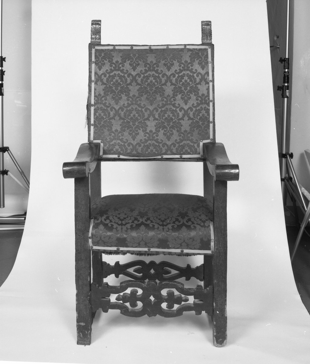 poltrona - produzione toscana (seconda metà sec. XIX)