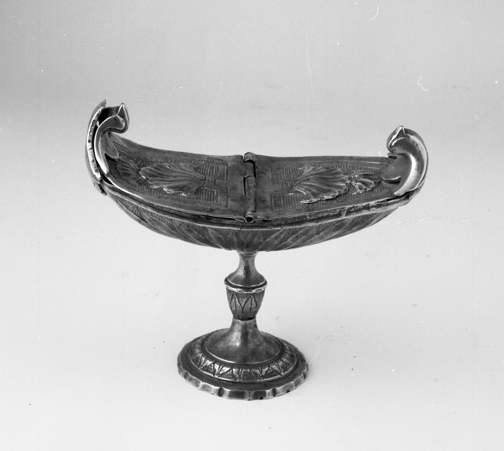 navicella portaincenso - produzione toscana (prima metà sec. XIX)