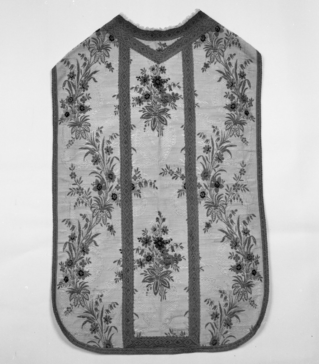 paramento liturgico - manifattura italiana (metà sec. XIX)