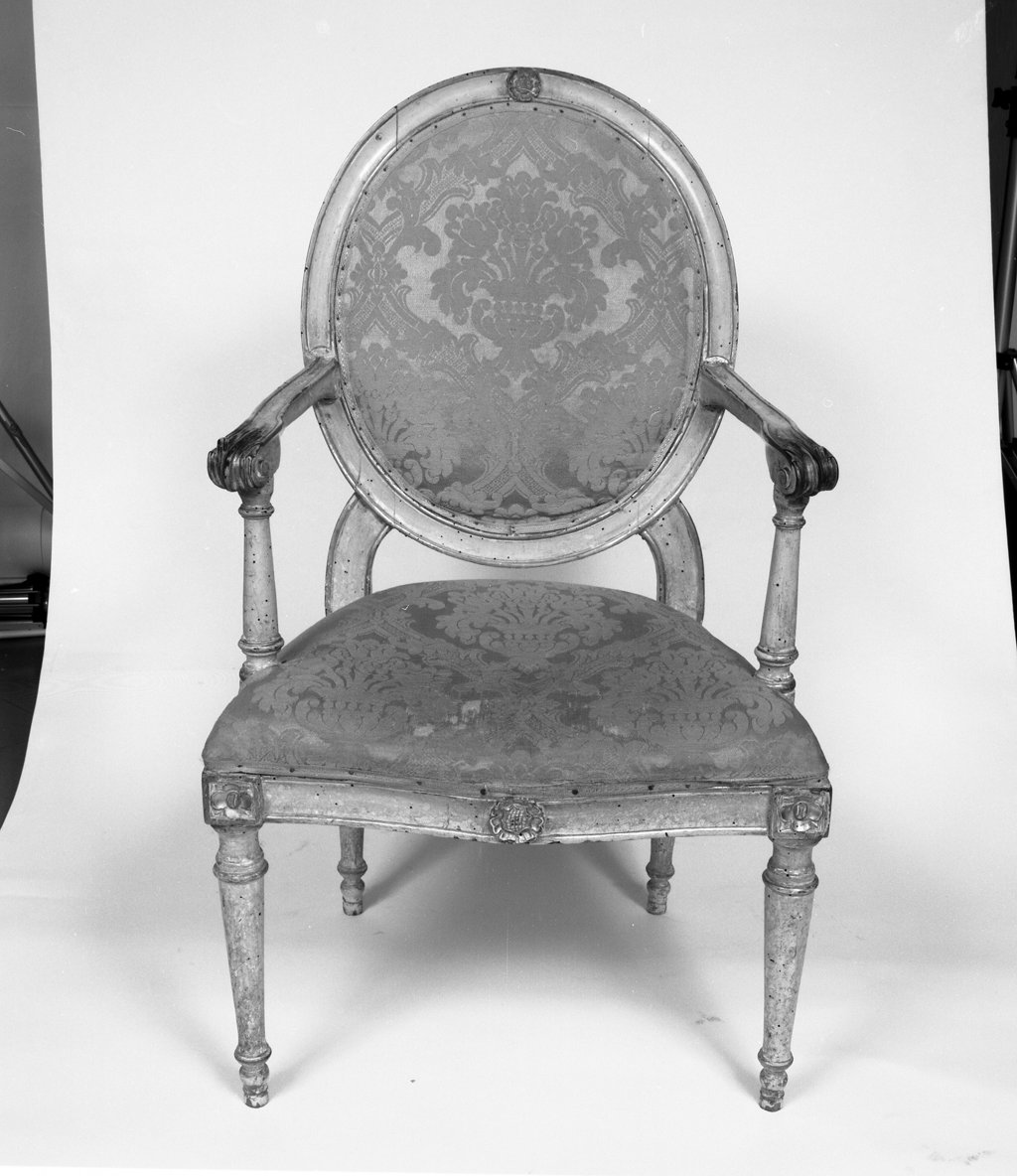 poltrona - produzione toscana (fine/inizio secc. XVIII/ XIX)