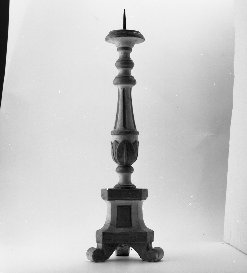 candeliere, serie - produzione toscana (seconda metà sec. XIX)