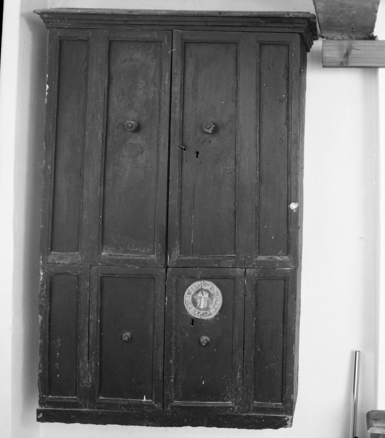 armadio per archivi - bottega toscana (seconda metà sec. XVIII)