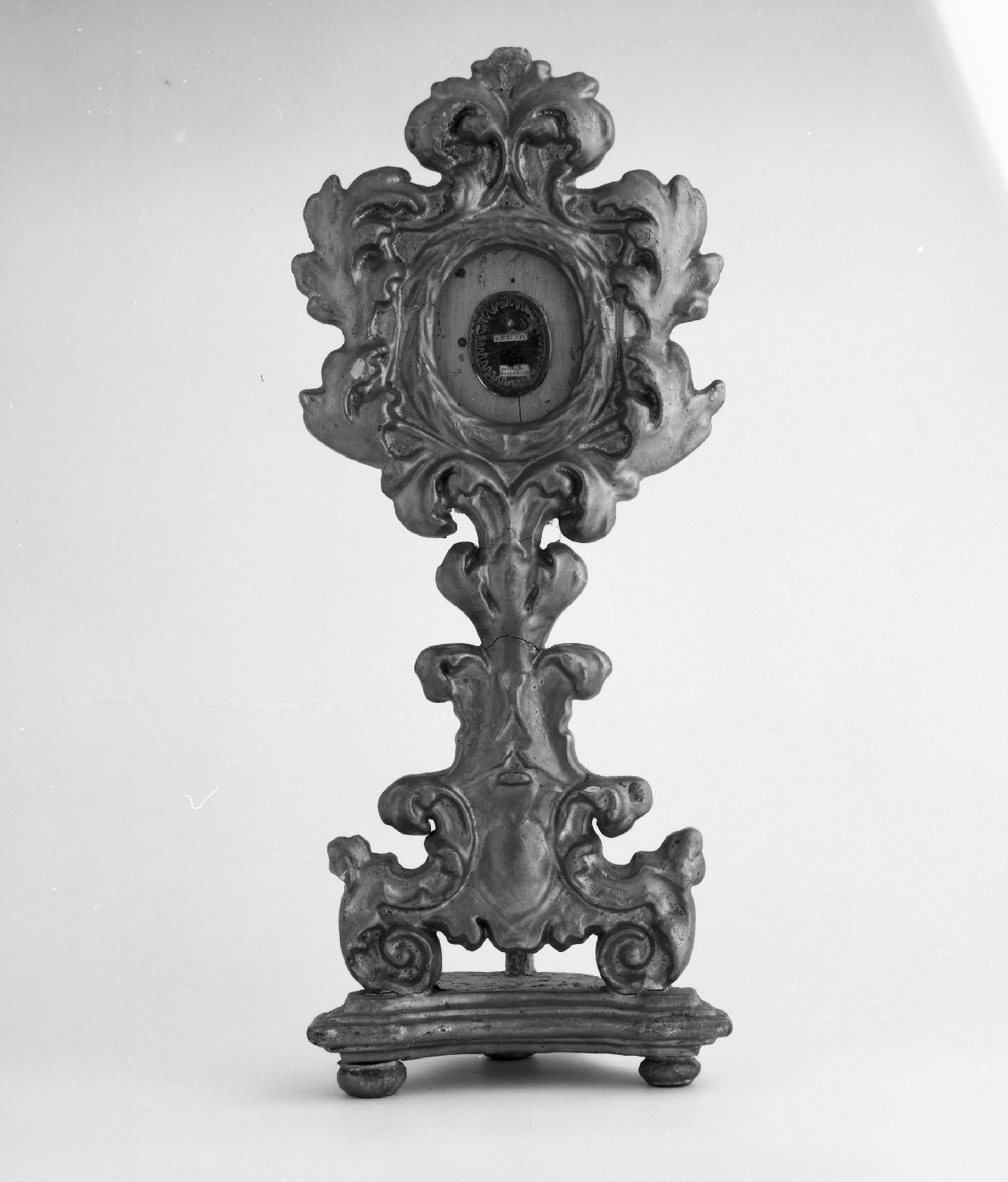 reliquiario - a ostensorio - produzione toscana (ultimo quarto sec. XVIII)