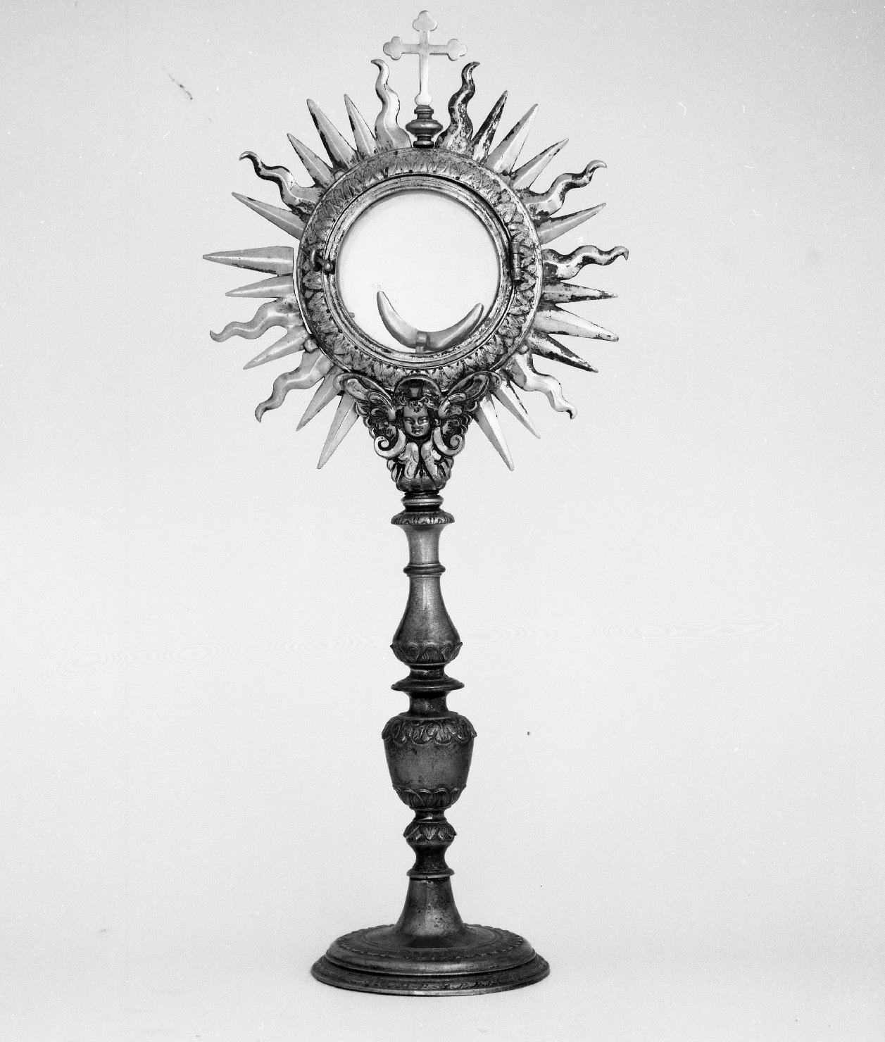 ostensorio - a raggiera - bottega toscana (primo quarto sec. XIX)